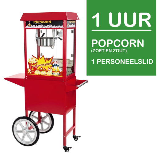 POPCORN MACHINE NORMAAL (1 UUR)