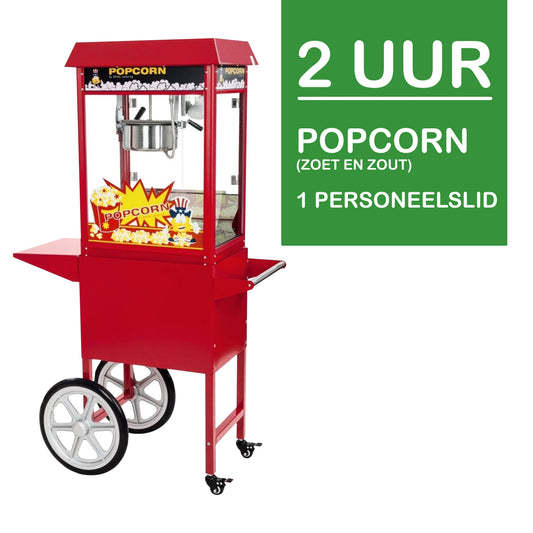 POPCORN MACHINE NORMAAL (2UUR)