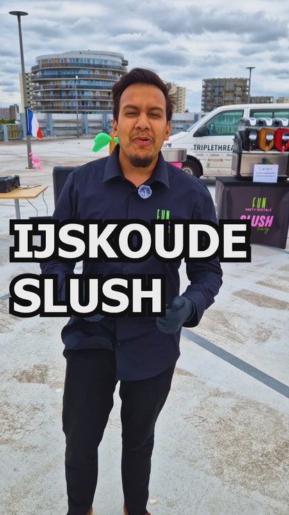Boek een Slush Machine voor 4 uur (incl. 1 onderhoud personeelslid)